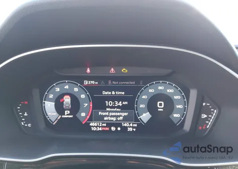 2020 Audi Q3 Premium 45 Tfsi S Line Quattro Tiptronic from USA, damaged, VIN WA1DECF30L1052193